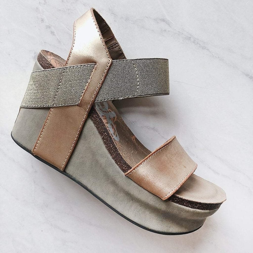 gold OTBT wedges